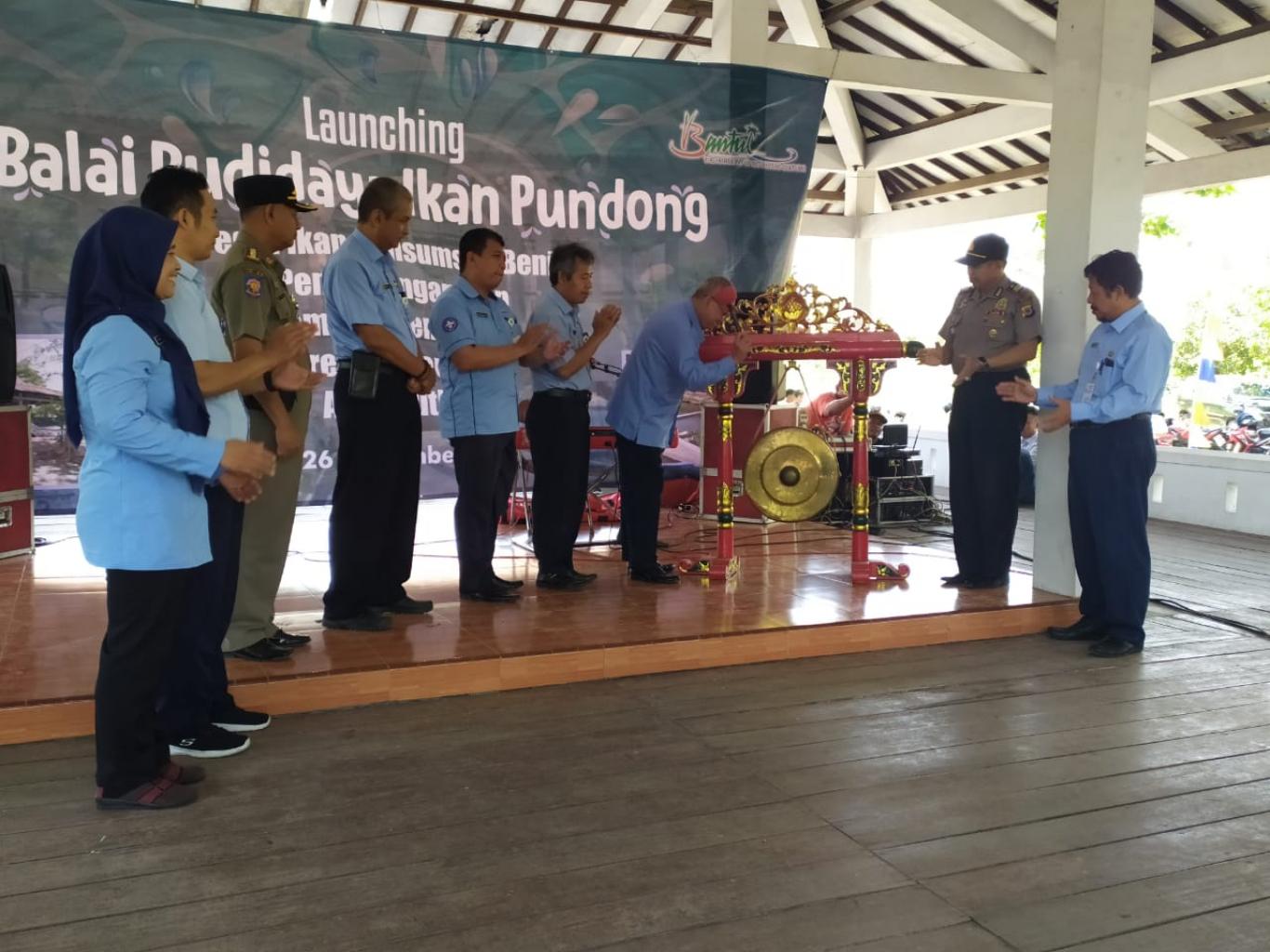 PERESMIAN BALAI BENIH IKAN 